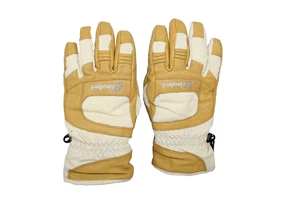Cloudveil Schoeller Switzerland Womens Leather Gloves Winter Ski Snow Gloves M - Picture 1 of 7