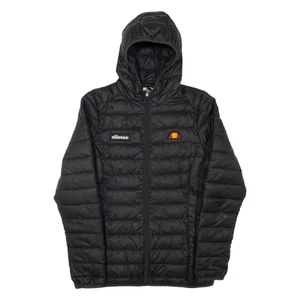 ELLESSE Damen Jacke schwarz mit Kapuze UK 10 - Bild 1 von 6