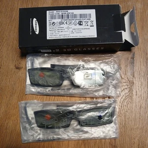 Original 2er Pack Samsung 3D Brille SSG-5100GB  unbenutzt ! - Bild 1 von 3