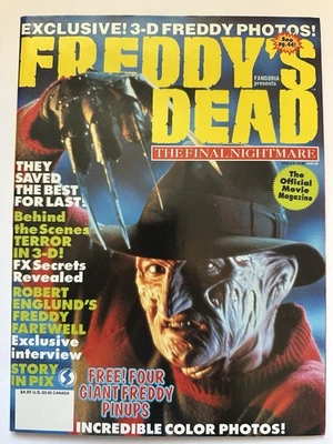 Fangoria: “FREDDY'S DEAD THE FINAL NIGHTMARE” Official Magazine (Starlog, 1991) - Image 1 of 4