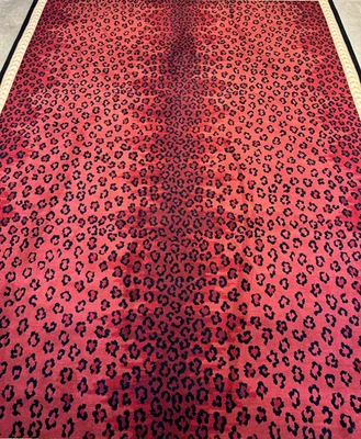 8'x11'2" Hand-Knotted All-Over Carpet Tibetan Oriental Wool Rug - Image 1 of 4