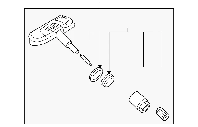 Sensor original Volkswagen 1K0-907-253-D Foto 1 de 4