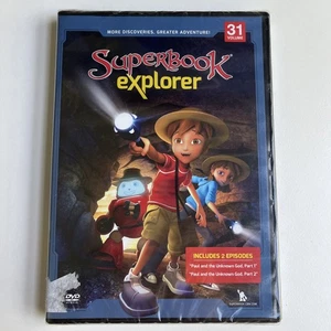 Superbook Explorer Vol. 31 DVD Includes 2 Episodes:  Brand New Sealed - Foto 1 di 2