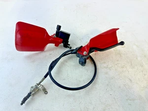 Honda XR650L 2008 embrague percha y cable con palancas de freno delanteras protectores leer - Imagen 1 de 23
