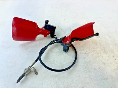 Honda XR650L 2008 embrague percha y cable con palancas de freno delanteras protectores leer Foto 1 de 4