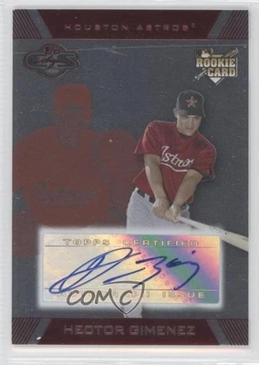 2007 Topps Co-Signers Silver Red /175 Hector Gimenez #106 Auto - Image 1 of 2
