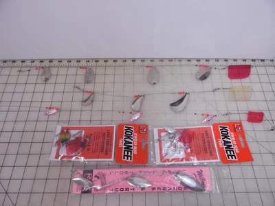 Cuentas con joyas Luhr Jensen Kokanee Troll cuchillas, equipo pop LES DAVIS & MACKS Foto 1 de 4