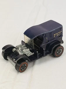 Vintage Mattel 1969 Hot Wheels Redline Police Paddy Wagon Diecast Hong Kong 1/64 - Picture 1 of 22