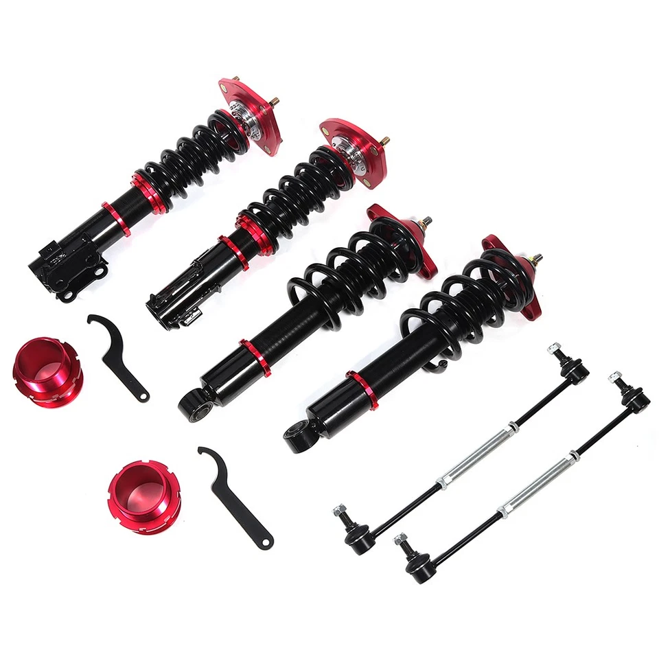 2pcs Front + 2pcs Rear Coilovers + 2pcs Spanner 2011-15 Hyundai Genesis Model Foto 1 de 4