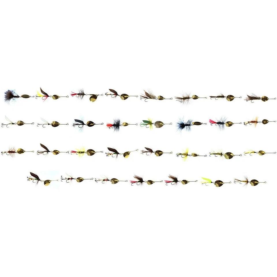 Joe’s Flies Short Striker Spinner Fly con remolque de agudos Foto 1 de 1