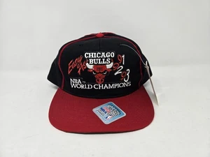 Headmaster NBA Chicago Bulls 1993 Campeones SnapBack Sombrero Fácil Como 91 92 93 Nuevo - Imagen 1 de 7