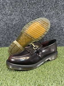 Dr. Martens Adrian Snaffle Damengröße 7 US Glattleder-Halbschuhe kirschrot " - Bild 1 von 8