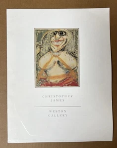 Christopher James “Maids of Honor” Exhibition Catalog • Weston Gallery 1990 - Picture 1 of 5