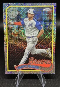 2024 Topps Series 1 - 1989 Topps Chrome Silver Pack Matt Olson #T89C-72 - Picture 1 of 4