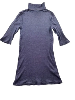 Camisa Michael Stars Clarine Brillo Púrpura Cuello Alto OS Tejido Acanalado Manga 3/4 Foto 1 de 4