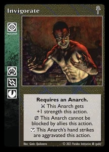 Invigorate - Action Modifier - Vampire VTES - Imagen 1 de 6