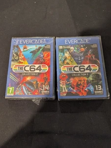 Evercade The C64 Collection 2 & 3 – SEALED Set – 28 Classic Commodore 64 Games - Picture 1 of 3