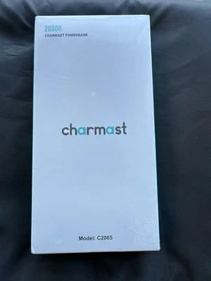 Charmast Power Bank 20000mAh 20W Cargador Portátil Carga Rápida Cables Incorporados Foto 1 de 4