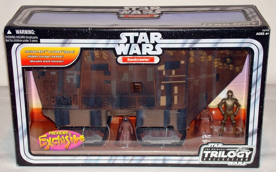 STAR WARS - JAWA SANDCRAWLER - Colección Trilogía Original - Figuras de acción Foto 1 de 3