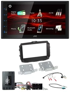 JVC USB Bluetooth Lenkrad DAB 2DIN Autoradio für Alfa Giulietta Infoadapter 940 - Bild 1 von 11