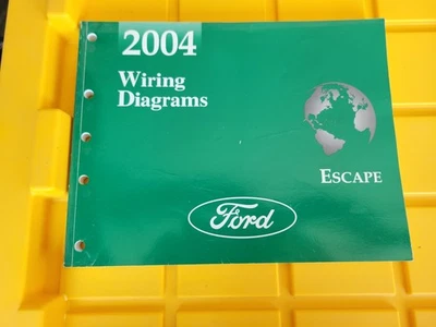 1 шт. 2004 Ford Escape проводка заводской ремонт сервис руководство OEM обслуживание - Изображение 1 из 2