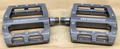 Pedales de aluminio Answer Rove Platform MTB BMX gris Foto 1 de 4