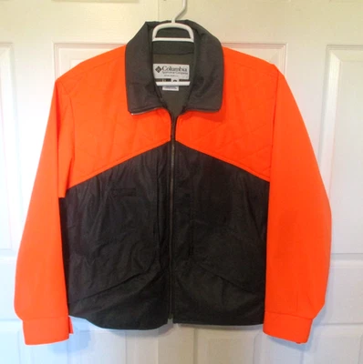 Chaqueta de Caza Columbia Upland Naranja Brillante Forro con Cremallera Bolsa de Juego para Hombres Talla XL Foto 1 de 4