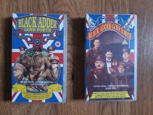 Blackadder Goes Forth Complete Forth Series. Two VHS Cassette Tapes - Picture 1 of 2