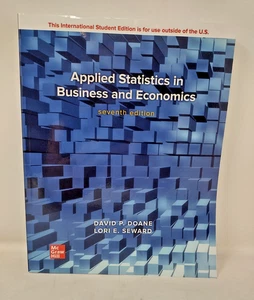 Applied Statistics in Business and Economics 7th Edition International Ed PB - Picture 1 of 3