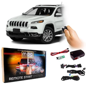 Fernstartset für Jeep Cherokee 2014-2018 | Plug and Play | Schloss 3X zum Starten - Bild 1 von 4