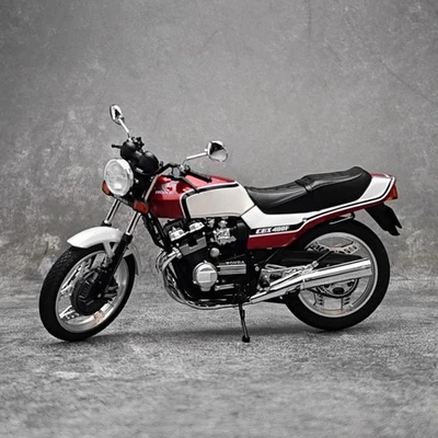 AOSHIMA 1/12 Scale Honda CBX 400F Red/White Motorcycle Diecast Model Toy - Bild 1 von 4