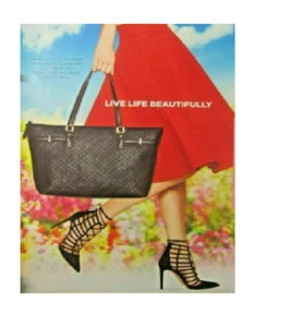 Avon Life Tote Bag Handbag (Black) - Brand new & Sealed - Picture 1 of 3