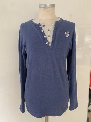 Camiseta hombre cipo&baxx azul L manga larga Foto 1 de 3