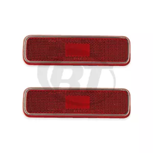 Rear Side Marker Lights Reflectors Pair Set for 78-93 Dodge Omini/Horizon - Picture 1 of 1