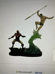 Sideshow Collectibles Diorama IRON MAN ONLY for Namor Vs Iron Man Exclusive Rare - Picture 1 of 8