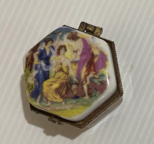 Limoge Style Trinket Box - Picture 1 of 8