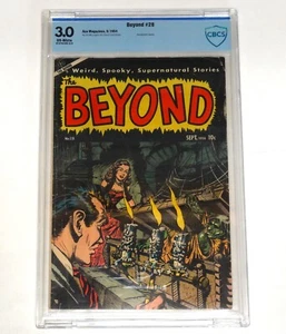 The BEYOND 1954 settembre #28 CBCS 3.0 ACE fumetti Golden Age horror pre-codice - Foto 1 di 6