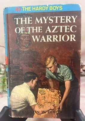 1964 Hardy Boys #43 THE MYSTERY OF THE AZTEC WARRIOR by Franklin Dixon—HC Book - Image 1 of 4