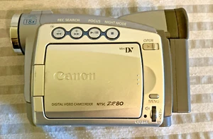 Canon ZR80 18x MiniDV Video Camera FOR PARTS ONLY - Picture 1 of 6
