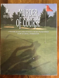 Bepuzzled - Murder, Of Course Mystery Jigsaw Puzzle - 1000 piece (New) - Picture 1 of 6