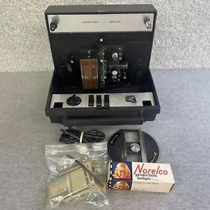 Montgomery Wards 877 Projector Duo Dual Variable Speed with Zoom Vintage - Picture 1 of 22