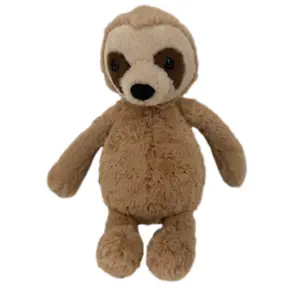 Jellycat London Bashful Sloth Plush Rare Stuffed Animal Toy Light Brown 10 Inch - Picture 1 of 12