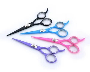 Professional Hairdressing Scissors Barber Salon Hair Cutting Razor Sharp-blades - Picture 1 of 6