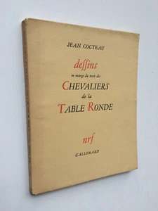 COCTEAU "Zeichnungen am Rande des Textes der Ritter der Tafelrunde" N.R.F. 1941 - Bild 1 von 4