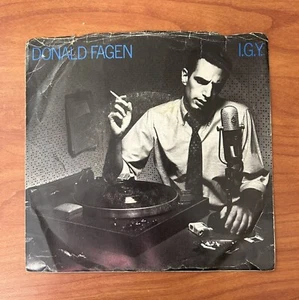 Donald Fagen Picture Sleeve "I.G.Y. Walk Between Raindrops" Record Vinyl 45 - Picture 1 of 4