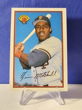 1989 Bowman Kevin Mitchell card #474 San Francisco Giants Baseball 
