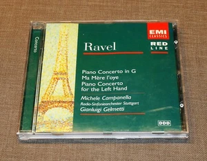 Ravel - Piano Concerto in G - Ma Mère l'oye - Klavierkonzerte - Campanella - Foto 1 di 3