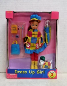 Dress Up Girl Kid Connection #91272 Doll W/ Dog 021324AST2-B - Picture 1 of 2