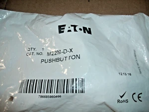 SET BESTEHEND AUS 2 - EATON SCHNEIDHAMMER M22M-D-X DRUCKKNOPF - Bild 1 von 2