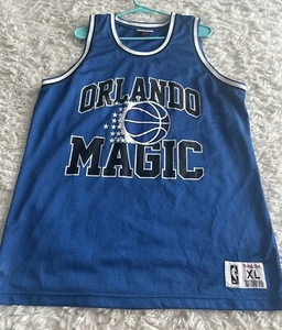 Mitchell & Ness Blue NBA Orlando Magic Jersey Size XL - Picture 1 of 4